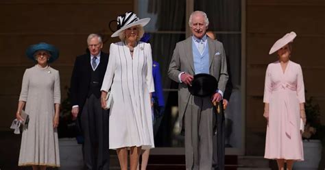 King Charles Supported By Huge Royal Turnout At Party Minutes Before