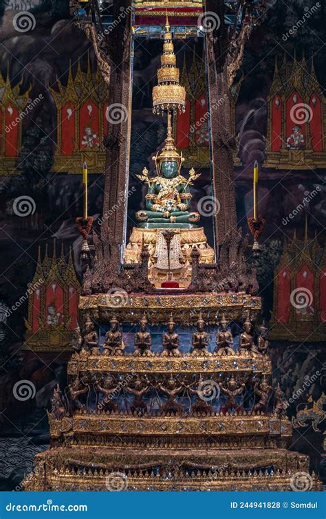 Bangkok Thailand Mar The Emerald Buddha In Phra Ubosot Or