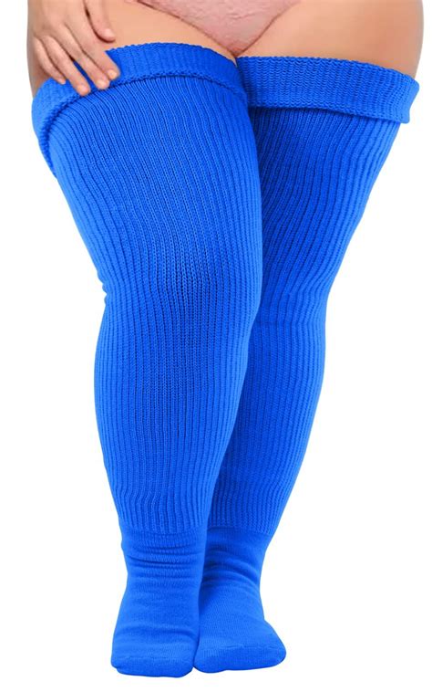 Neoviancia Plus Size Thigh High Socks For Thick Thighs Women Thigh