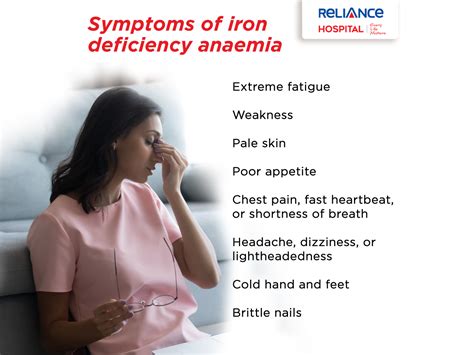 symptoms  iron deficiency anaemia
