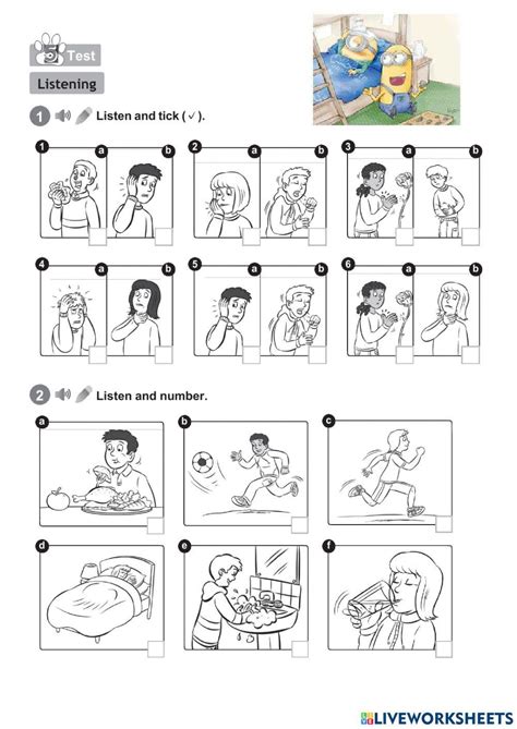 Test Unit 5 Tiger 2 Online Exercise For Live Worksheets