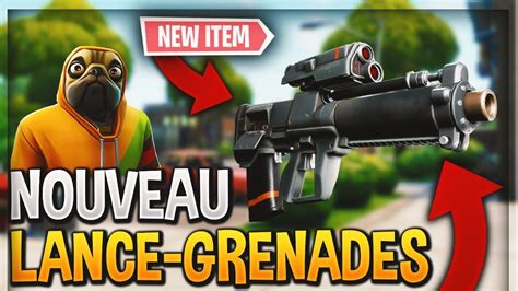 Un Nouveau Lance Grenades Sur Fortnite Battle Royale Youtube