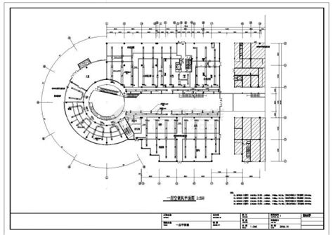 某地区大型商场空调系统平面施工图商业建筑土木在线