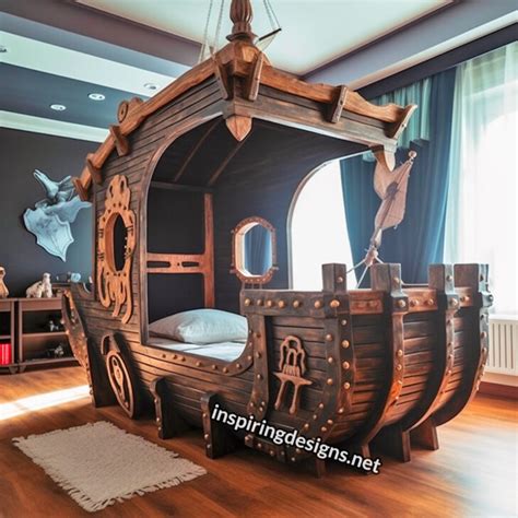 These Pirate Ship Kids Beds Bring The High Seas To Your Childs