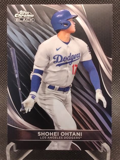 Yahooオークション 大谷翔平 クロームブラック 【2024 Topps Chrome