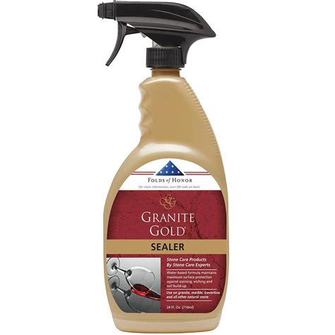 Granite Gold 24 Oz Multi Surface Countertop Sealer For Granite Marble Travertine And More