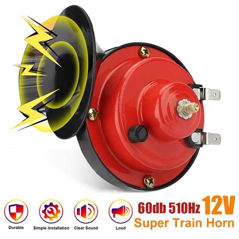 Db Hz Super Trem Chifre Para V Fontes De Alimenta O Do Carro