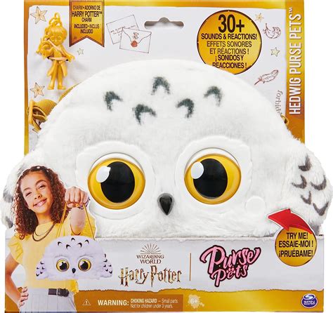 Wizarding World Harry Potter Hedwig Purse Pets Interactive Pet Toy And