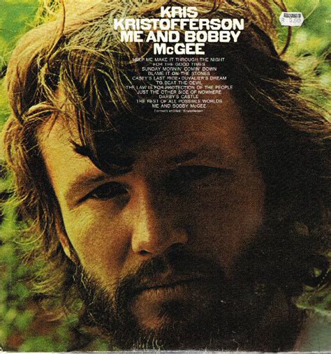 Kris Kristofferson Me And Bobby Mcgee Vinyl Discogs