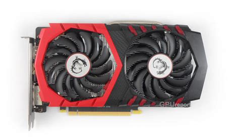 MSI GTX 1050 Gaming X 2G Recenze GPUreport Cz