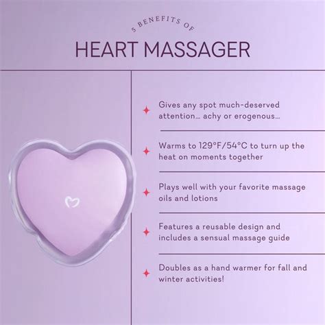 Heart Massager Sensual Heat Massager From Pure Romance