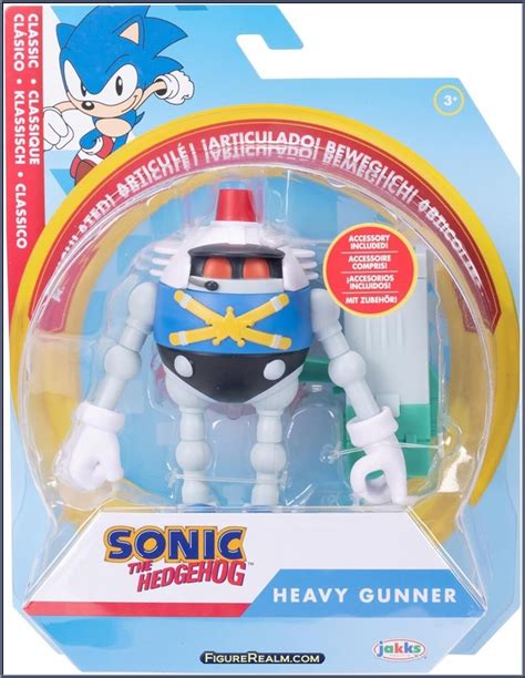 Heavy Gunner With Blaster Sonic The Hedgehog Basic Series Jakks