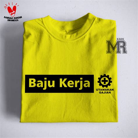 Jual Baju Kerja Utamakan Gajian Kaos Pakaian Baju T Shirt