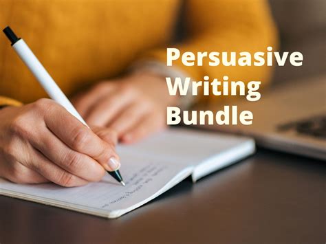 Persuasive Writing Bundle Teaching Resources