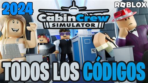 TODOS los CÓDIGOS de CABIN CREW SIMULATOR activos Y actualizados