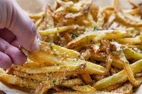 Air Fryer Garlic Parmesan French Fries I Am Homesteader