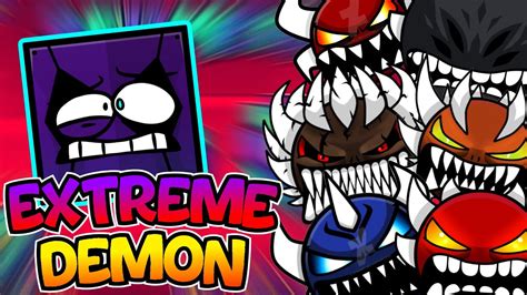 El Reto De Los Extreme Demon De Geometry Dash Geometry Dash 2 11 Youtube