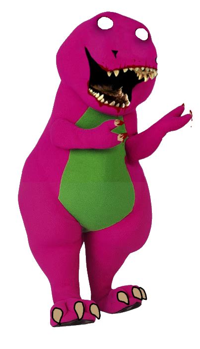 Half Real Dinosaur Barney Reanimated By Minecraftfanatic2010 On Deviantart