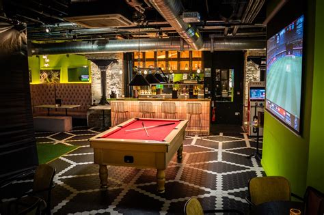 Private Games Room Sixes Social Cricket Manchester Event Venue