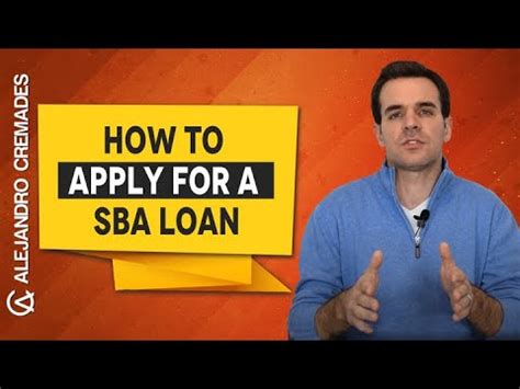 How To Apply For An SBA Loan YouTube