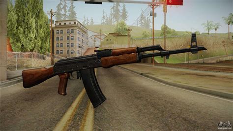 Akm Assault Rifle V For Gta San Andreas