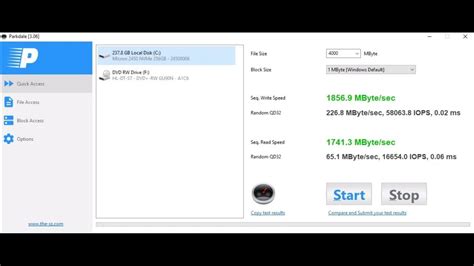 Micron 2450 MTFDKBA256TFK - 1BC15AB M.2 - how it looks like and quick ...