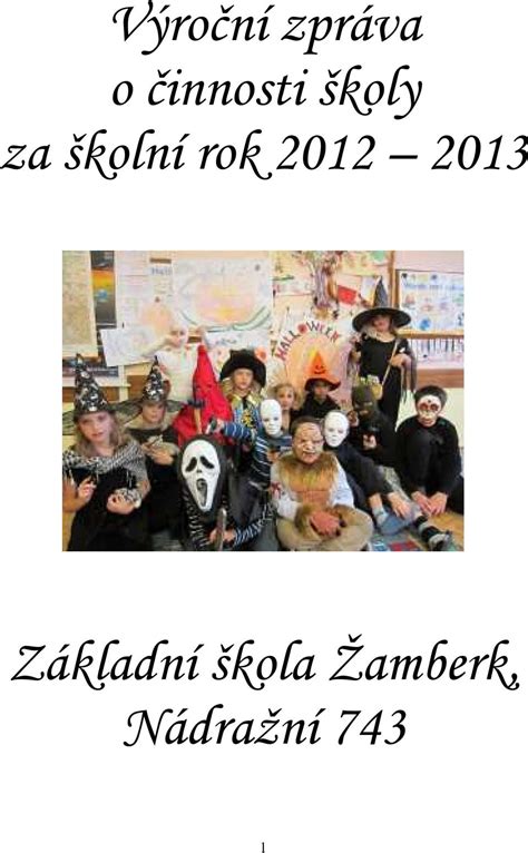 V Ro N Zpr Va O Innosti Koly Za Koln Rok Pdf Sta En Zdarma