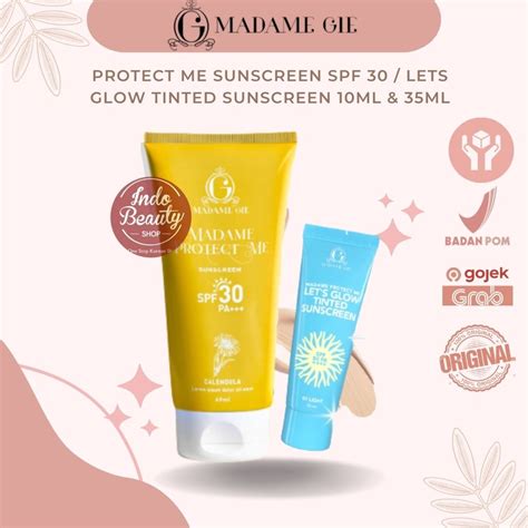 Jual Bpom Madame Gie Protect Me Sunscreen Spf Pa Calendula Ml