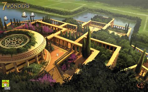 Hanging Gardens Of Babylon Wallpapers Wallpaper Cave