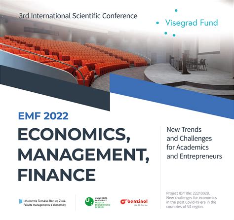 Emf 2022 Conference In October Faculty Of Management And Economics