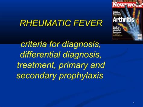 Rheumatic Fever Ppt