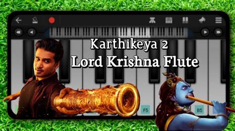 Karthikeya 2 Krishna Lord Bgm Piano Cover Flute Krishna Bgm