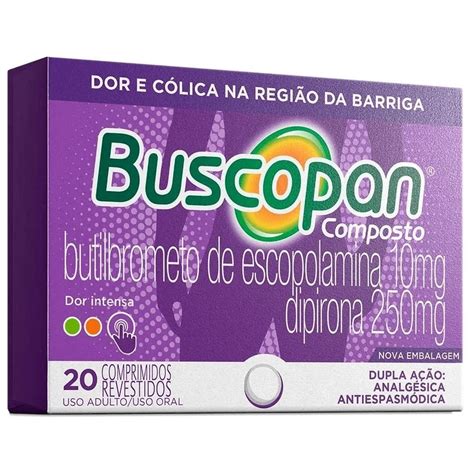 Buscopan Composto Comprimidos Revestidos Drogaria