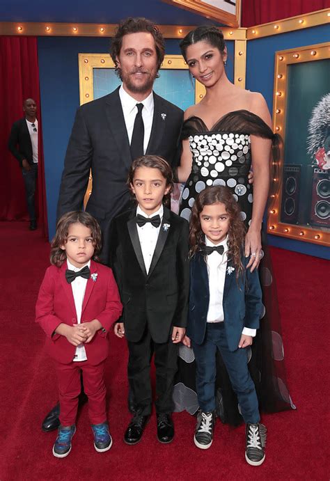 Matthew McConaughey and His Kids Match in Cute Tuxedos — His Daughter ...