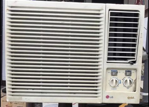 Lg Gold Window Type Aircon Tv Home Appliances Air Conditioning And