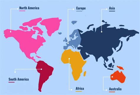 Continents | Seven Continents of the World