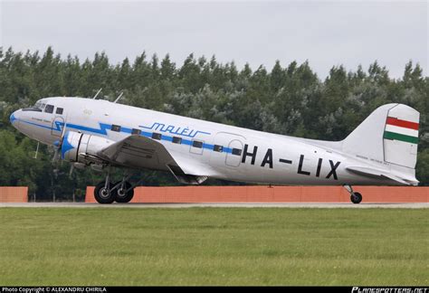 HA LIX Malév Hungarian Airlines Lisunov Li 2T Photo by ALEXANDRU