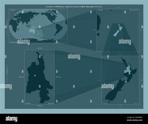 Waikato Regional Council Of New Zealand Diagram Showing The Location