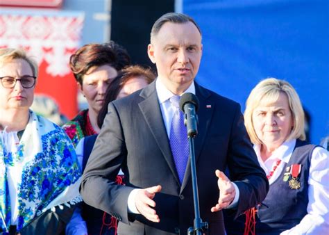 Prezydent Andrzej Duda z wizytą w Pajęcznie ZDJĘCIA Radio Łódź