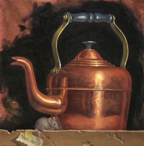 Copper Kettle Painting by Diane Fraser