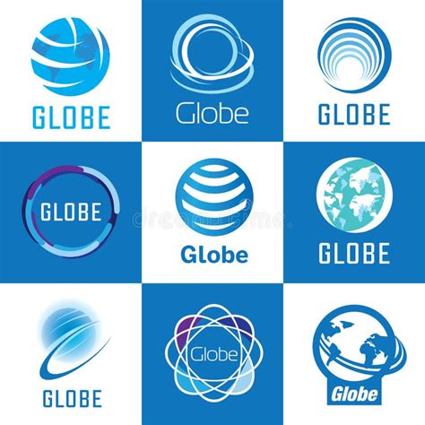 Logotipos Globo Global Ilustraci N Del Vector Ilustraci N De Globo