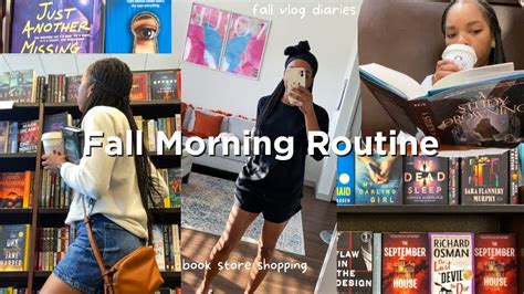 Fall Morning Routine 🍂🕯️ Barnes And Noble Trip Cozy Vibes Morning