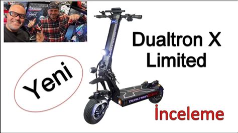 DUALTRON X LIMITED ELEKTRİKLİ SCOOTER İNCELEME YouTube