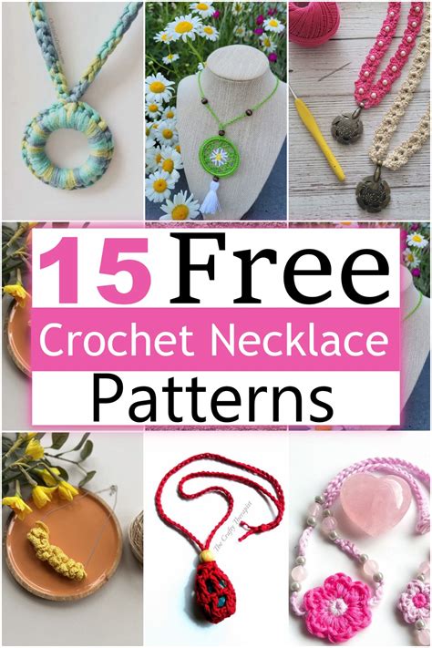 Free Crochet Necklace Patterns All Crochet Pattern