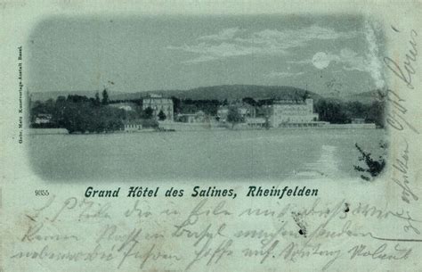 karte Rheinfelden Hôtel des Salines 190 Kaufen auf Ricardo