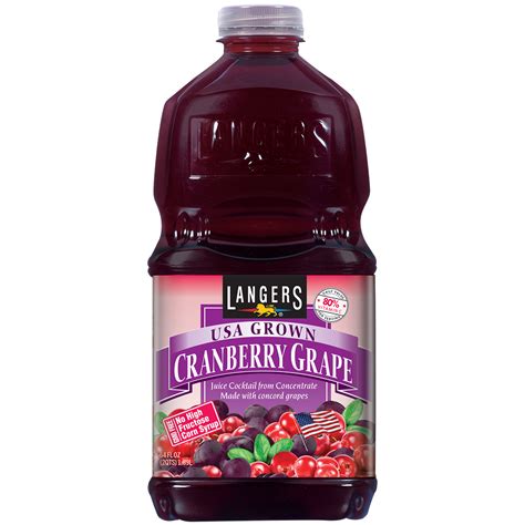 64oz Cranberry Grape Langer Juice Company