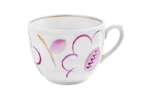 Premium Photo Ceramic Cup Isolated
