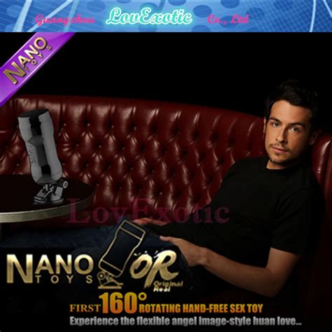NANO Hand Free Masturbator Aircraft Cup Realistic Pussy Men Prolong Ejaculation Trainer Sex