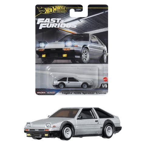 Hot Wheels Fast And Furious Toyota Ae Sprinter Trueno Mini Car