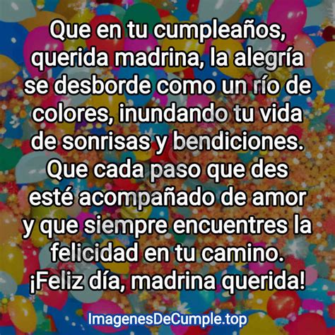 Feliz Cumpleaños Para Madrina